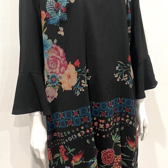 DESIGUAL PRINT DRESS  M - Picture 2 of 10